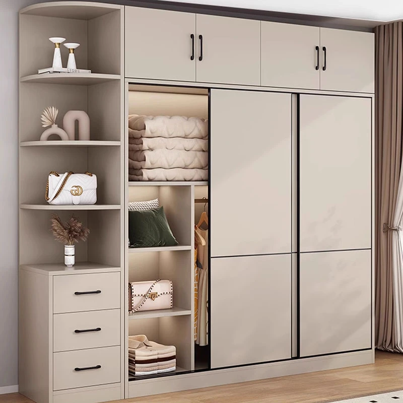 

Шкаф с выдвижными ящиками для гостиниц, детская одежда для девочек, деревянный шкаф для спальни, шкаф для хранения, раздвижные двери, плакат, мебель для дома