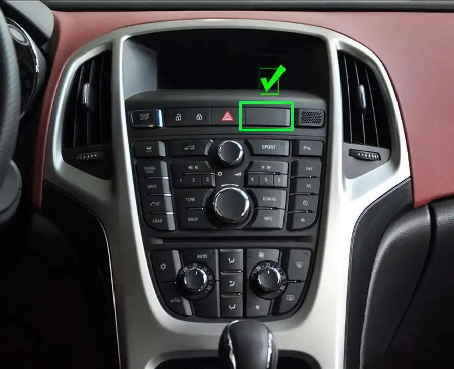 10.4" Tesla Screen Android 14 Car Radio For Buick Excelle For Opel Astra J Gtc 2