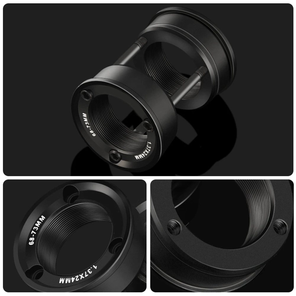 A10R 자전거 바텀 브래킷 변환 키트 (BB 68/73mm 어댑터, 자전거 크랭크셋 부품, 자전거 5방향 바텀 브래킷)
