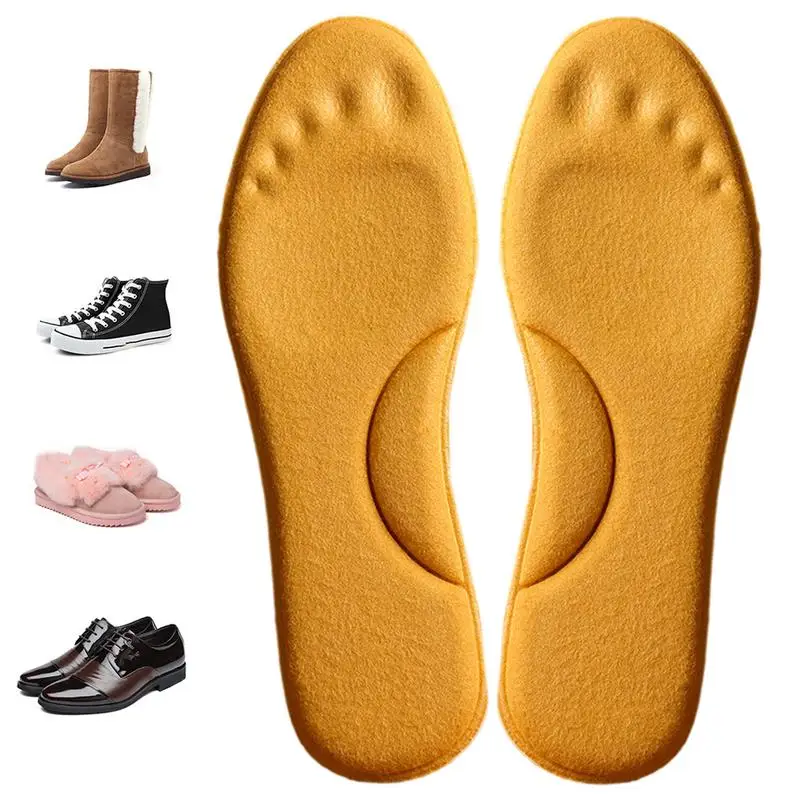 

Дополнительная флисовая искусственная стелька с постоянной температурой САМОНАГРЕВАЮЩАЯСЯ стелька с защитой от запаха поглощение пота зимние утолщенные стельки