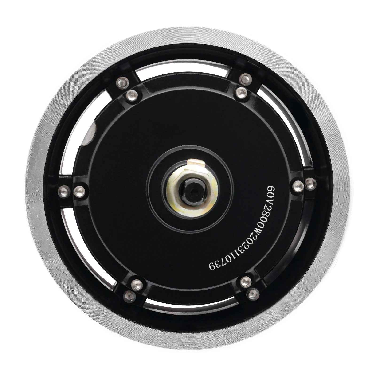 60V 2800W Brushless Motor E-Bike Hub Wheel for Front & Rear Drive Electric Scooter 11 inch