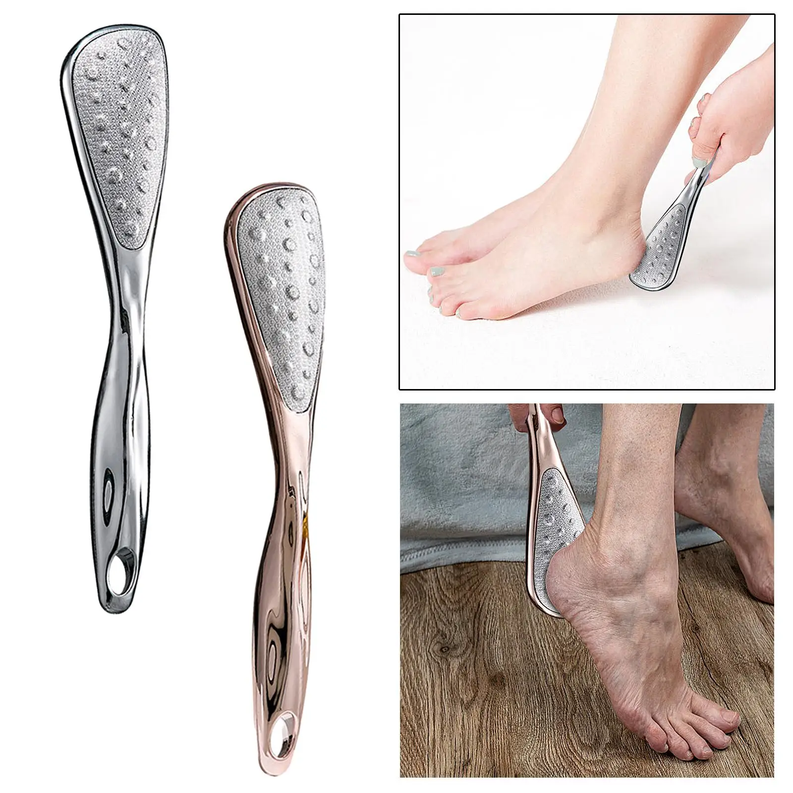 Foot File Callus Remover Pedicure Scrub Tool Hard Remover Practical Smooth Skin Dual Sided Foot File for Feet Salon Hand Home