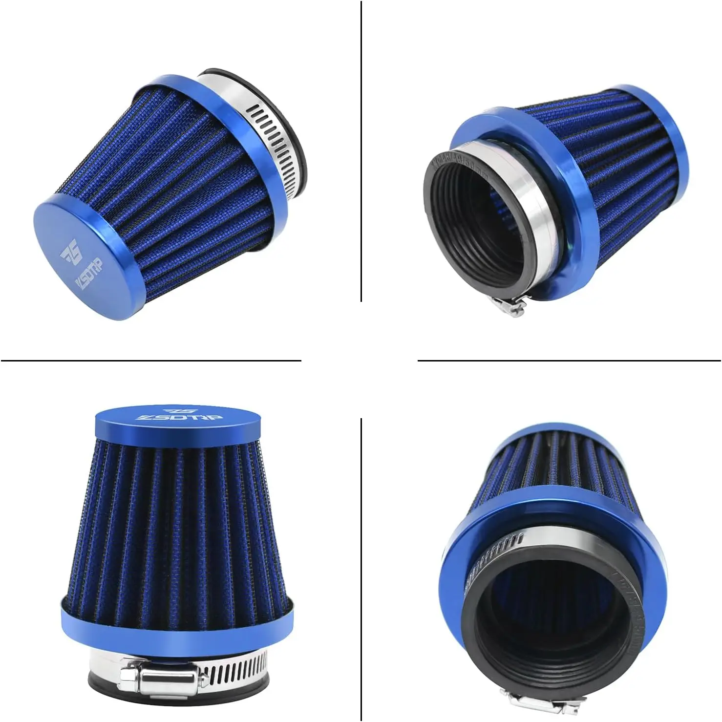 Alconstar Motorrad 32mm-45mm Lufteinlassfilter Universal Vergaser Luftfilterreiniger für Dirt Pit ATV SSR TTR Fahrradfilter – Detail 4