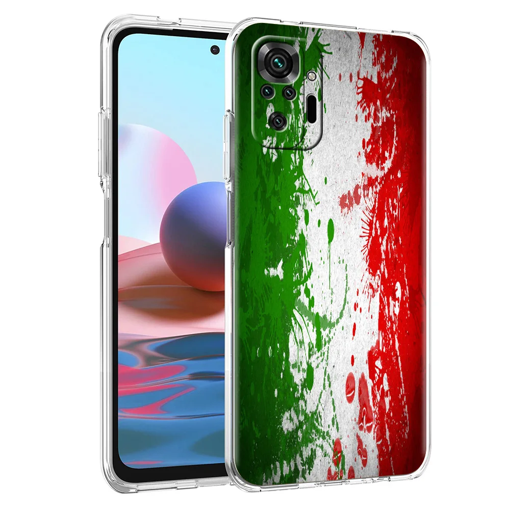 Italian Flag Soft TPU Phone Case