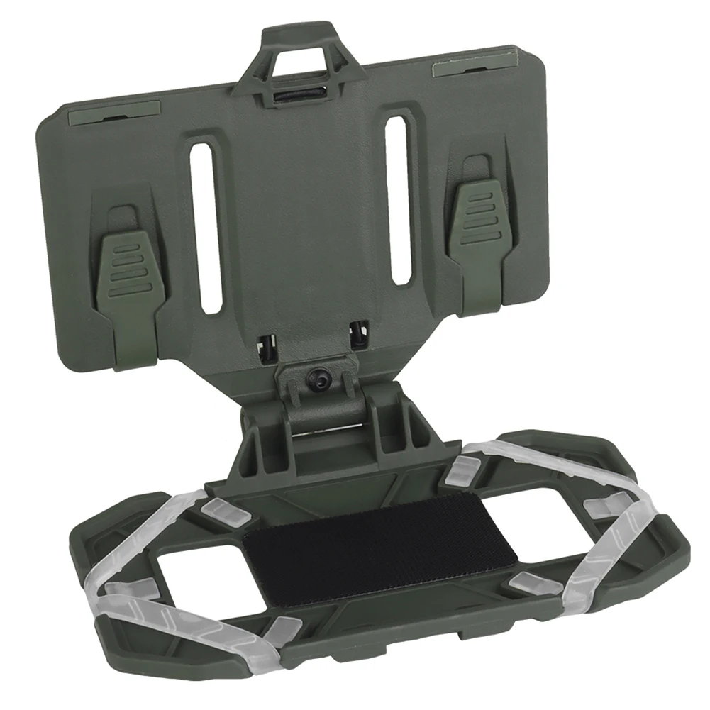 Tactical MOLLE Folding Navigation Board CS Military Airsoft Map Case Admin Panel Mobile Phone Holder Molle Airsoft Accessories