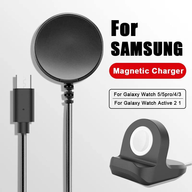 For Samsung Galaxy Watch Charger USB C Charger for Galaxy Watch 5 Pro 4 3 Active 2 1