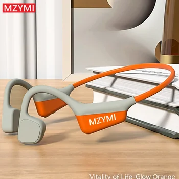 MZYMI I18Pro Bone Conduction Wireless Neckband Earbuds Bluetooth 5.3 Earphones Open Ear Headphones Stereo Touch Control Headset 4