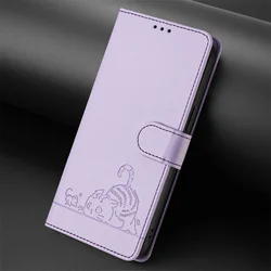 Elegant Leather Flip Wallet Case - Premium Protection and Style for Xiaomi Civi 2 (Purple-(YB - MM))