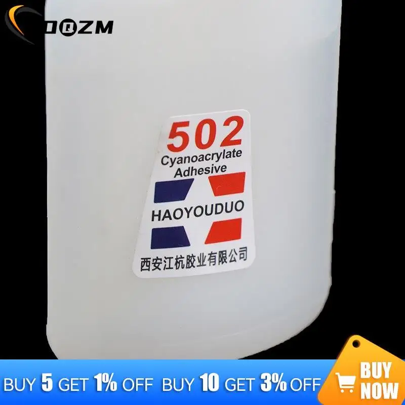 1pc 502 Super Glue Instant Quick Dry Cyanoacrylate Strong Adhesive Quick Bond Leather Rubber Metal Office Supplies Fast Glue
