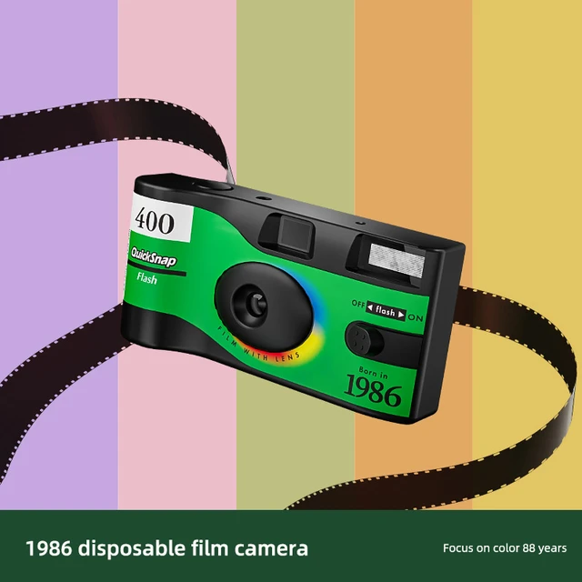 Intro to Disposable Cameras: The Fujifilm Quicksnap and The Kodak