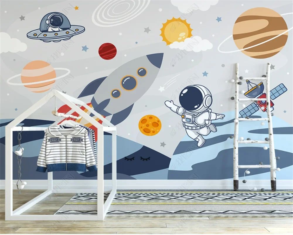 animados planeta espacial disco voador astronauta 04