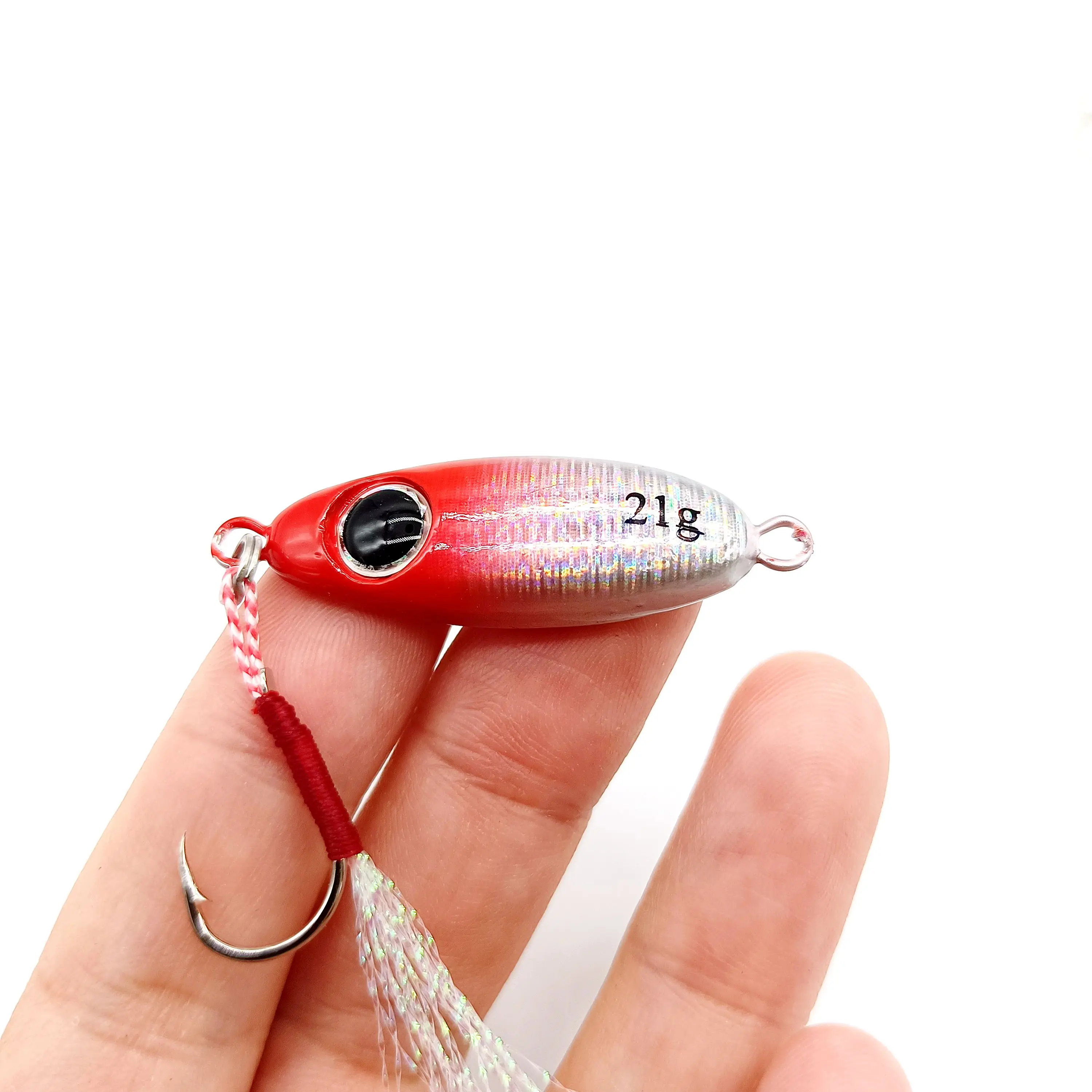 HOOFISH 1PCS Micro Metal Jig Fishing Lures 5.5g/7.5g/10g/14g/17g/21g Jigging Spoon Saltwater Artificial Bait Fishing Accessories