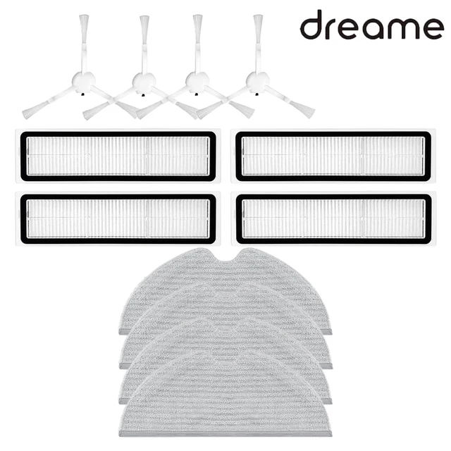 Xiaomi Dreame D9 Dreame Bot L10 Pro Main Side Brush Mop Cloths Hepa Filter Trouver Robot LDS Vacuum-Mop Finder Spare Parts White Suit 8