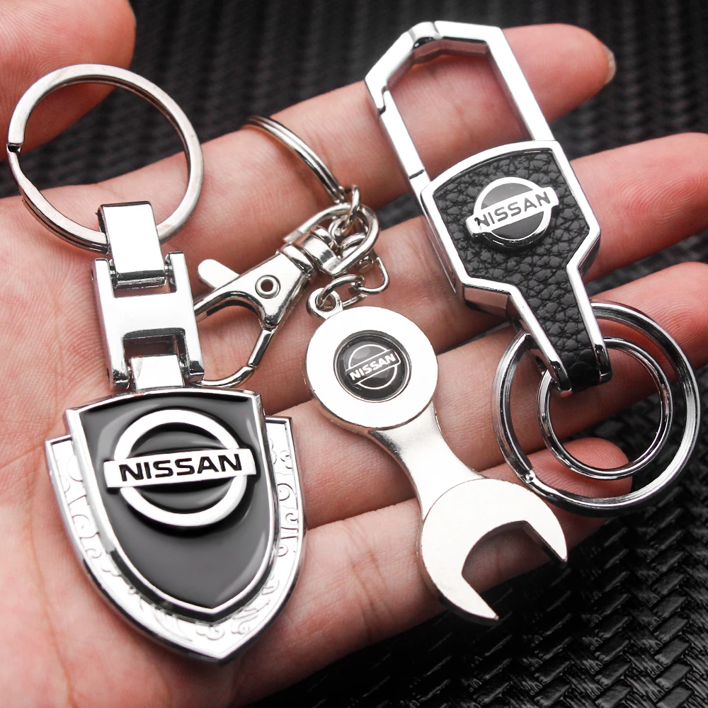 3D Alloy Car Styling Keychain for Nissan Qashqai Nismo Tiida Teana