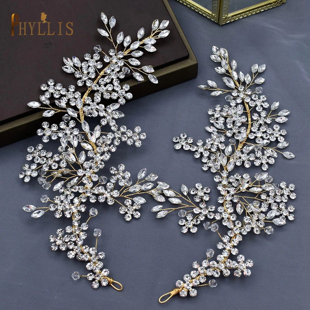Wedding Tiaras Crystal Bridal Headpieces Prom Hair Accessories Bohemian Flower Bride Headband Party Hair Jewelry jewelry accessories hair accessory hair headdress bridal headwear hair band crown