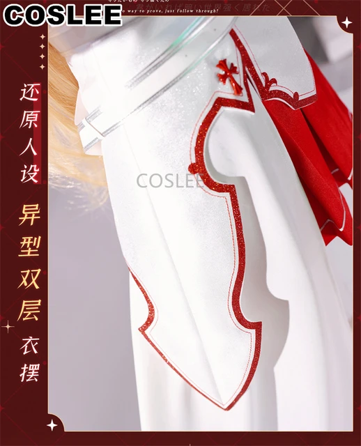 Anime SAO Sword Art Online Asuna Yuuki Cosplay Costume for Women Adult  Outfits Red Cloak Top Belt Skirt Accessories Halloween - AliExpress