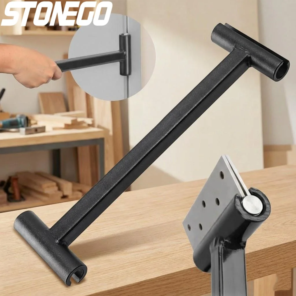 เครื่องมือปรับบานพับประตูแบบหนัก คุณภาพระดับพาณิชย์ ประแจปรับช่องว่างบานพับ สำหรับซ่อมประตูห้องปลอดเชื้อ 134 180 เกจ 1