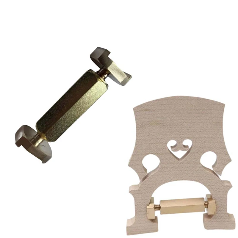 Cello Bridge Foot Support Metal Cello Bridge Brace Foot Support Holder Cello Making Repair Tools Accessory