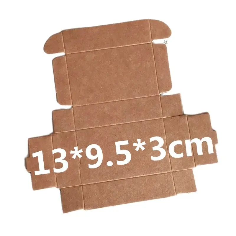 

50 pcs 13*9.5*3cm Retro Mini Kraft Paper Box Black White DIY Wedding Gift Favor Boxes Party Candy Box