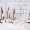 1pc Plate Display Stand Picture Easel Metal Plate Stands Holder Display Pictures Frame Photo Decorative Plate Dish Tabletop Arts 4