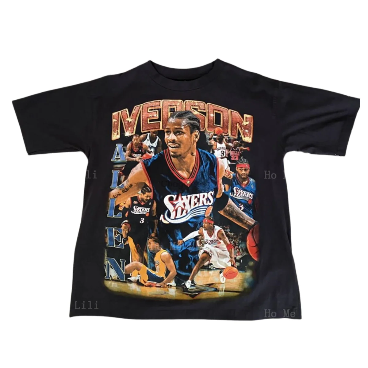 Men Sports Tee Soft Breathable Over Size Marino Morwood Allen Iverson  T-Shirt - AliExpress