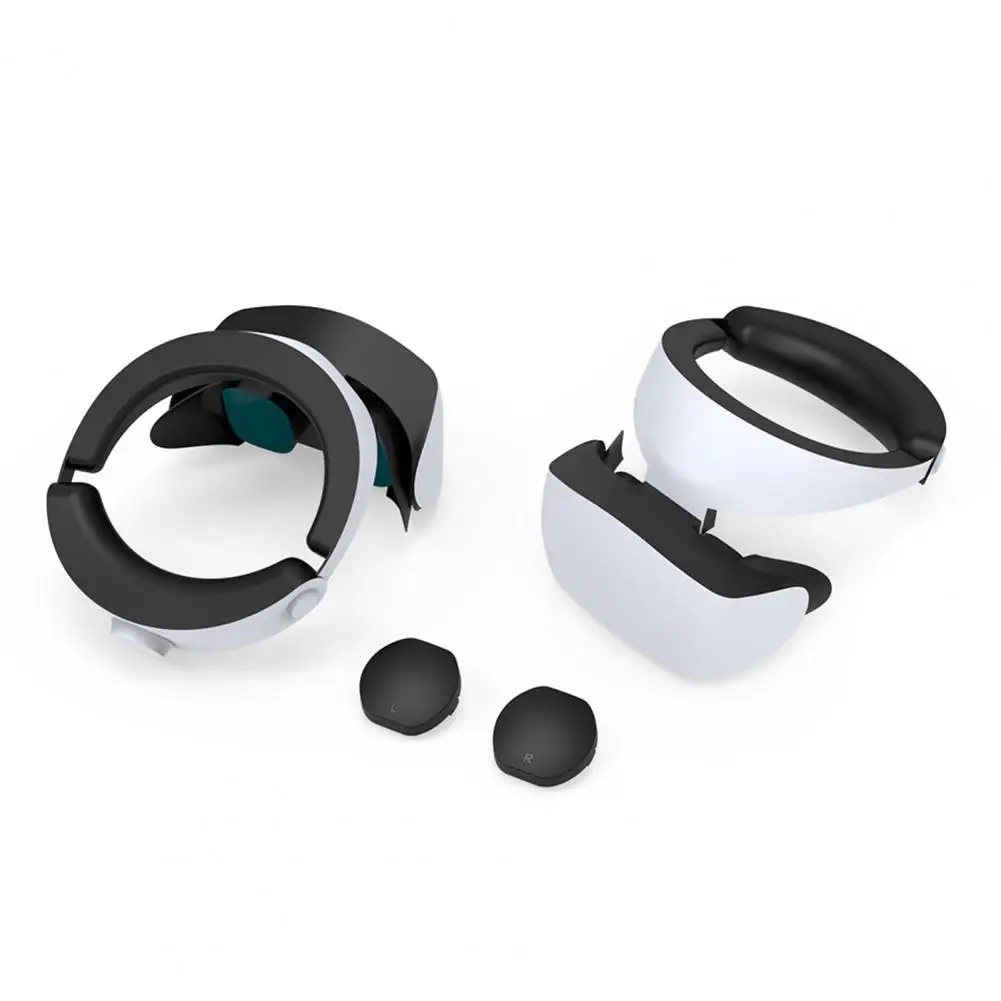 

2Pcs Lens Protector Practical Black Portable Lens Protector Eyeglass Lens Protective Case Lens Shell Lens Protective Cover