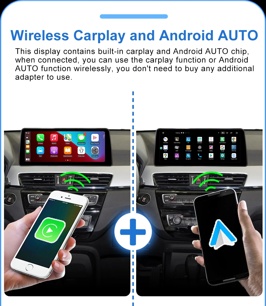 2 DIN 12,5 Zoll Linux Android Auto Auto Multimedia-Bildschirm für BMW X1 F48 2016–2017 mit Bluetooth Carplay Autolink Airplay Navigation – Detail 8