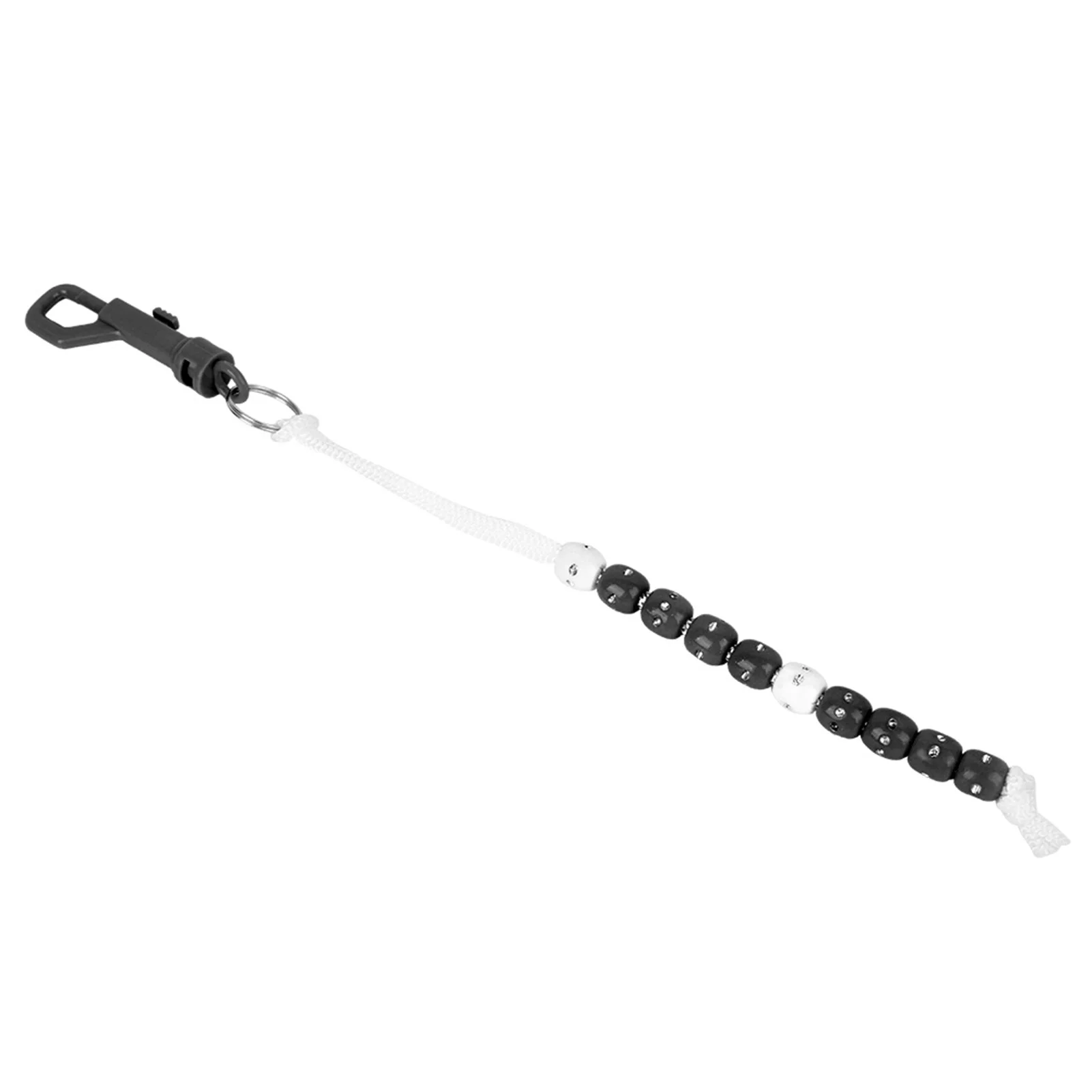 Golf Bead Chain Score Counter Nylon with Artificial Shining Stone Golf Supplies Black Pink Supplies