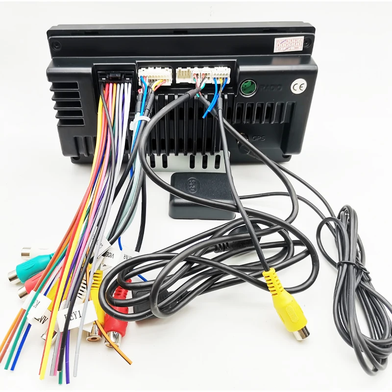 Universal 16 Pin Wiring Harness, USB Adapter, GPS Antenna, Video Audio RCA, Camera Input Cable, for Car Android System Head Unit — view 6