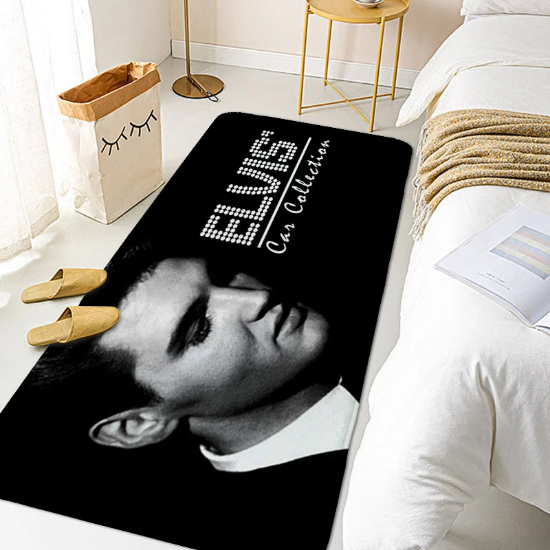 Rug for Bedroom E-Elvis Room Decorating Items Bathroom House Entrance Mat Living Room Floor Carpet Home Decorations Bathmat 2