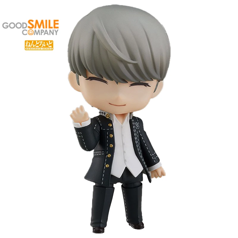 

GoodSmile Original Genuine NENDOROID GSC 1607 Yu Narukami Persona 4 The Golden Action Anime Figure Model Collection Doll Gift