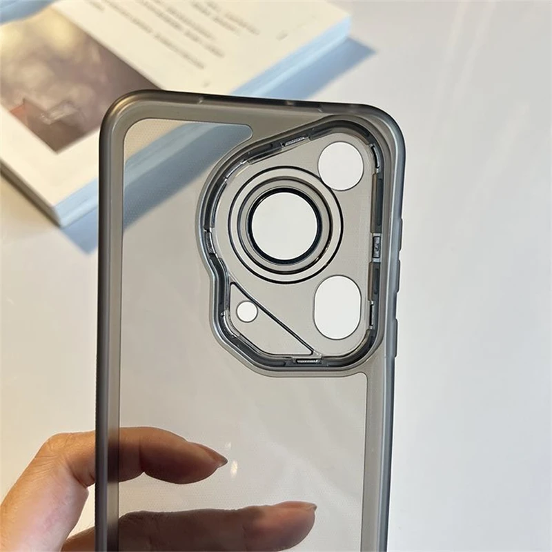Ultra Soft Silicone Transparent Case with Camera Protection & Shockproof Bumper
