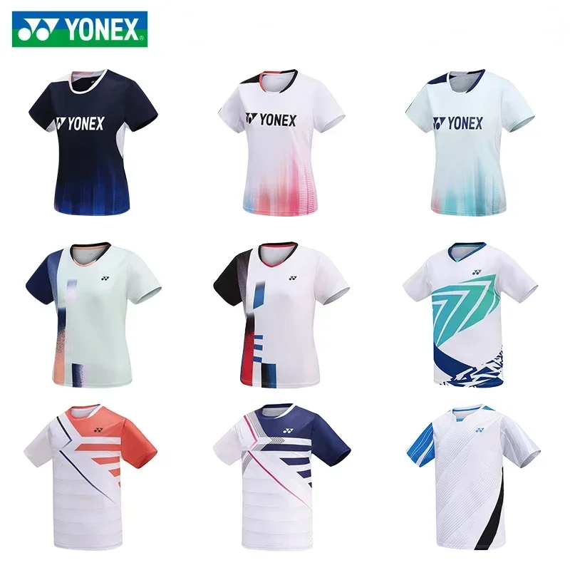 Sport t shirt Yonex tennis clothing sportswear badminton Jersey short sleeve men women summer YOB