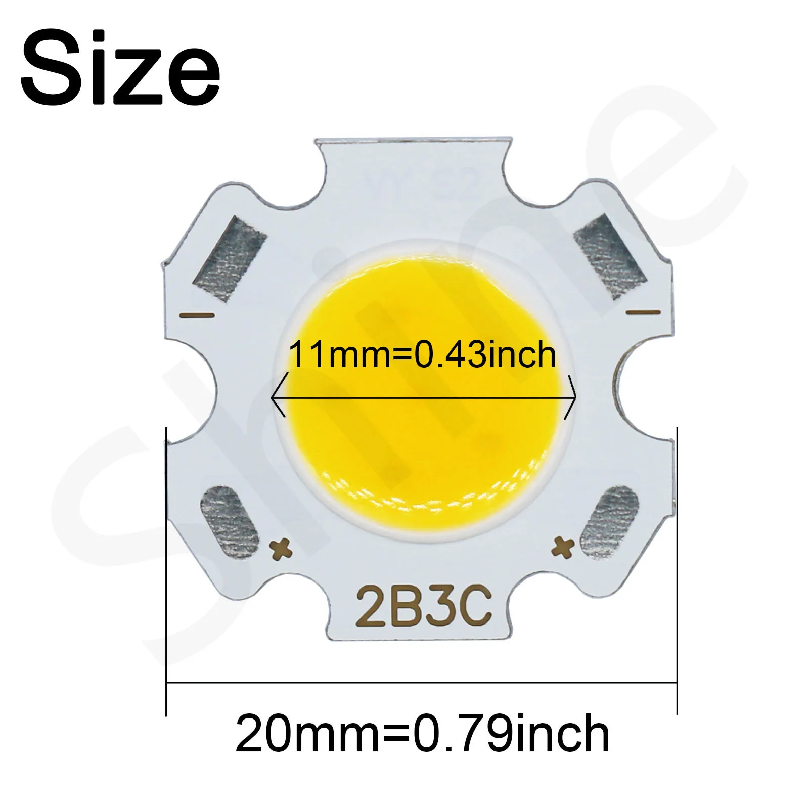 LED COB Chips 3W-10W - Smart IC Ohne Treiber Für Flutlicht & Downlights