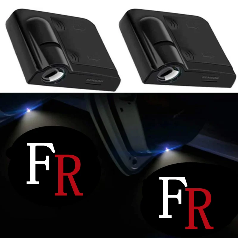 Proyector de pasta para puerta de UDS, luces con logotipo de para Seat Leon 1, 2, MK3, Ateca, Ibiza, 6J, Toledo, Exeo, Cordoba, FR, 2 uds.|Lámpara decorativa| - AliExpress