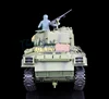 Toys HENG LONG 1/16 7.0 Plastic M4A3 Sherman 3898 360° Turret Barrel Recoil RC Tank TH17669-SMT4 3