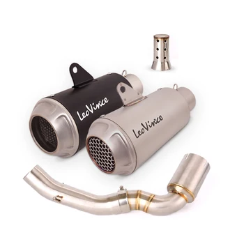 51MM Motorcycle Exhaust Pipe Escape Muffler Removable DB Killer Slip On Modified for Duke 250 390 RC390 21-22 250 390 ADV 20-22