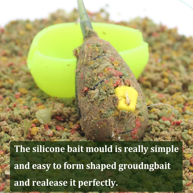 30g/40g/50g Carp Fishing Accessories Feeder Mould Flat Method Feeder And  Bait Boilies For Carp Fishing Terminal Tackle Equipment