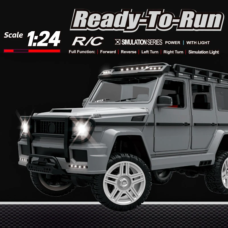 

New Sg-2401 Remote-controlled Four-wheel Drive Alloy Climbing Rc Car Model Full Proportion Control Model Car Toy