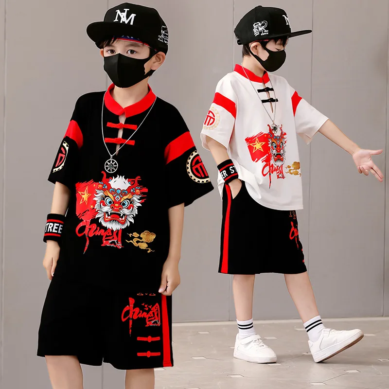 

Футболка и шорты для мальчиков, с коротким рукавом