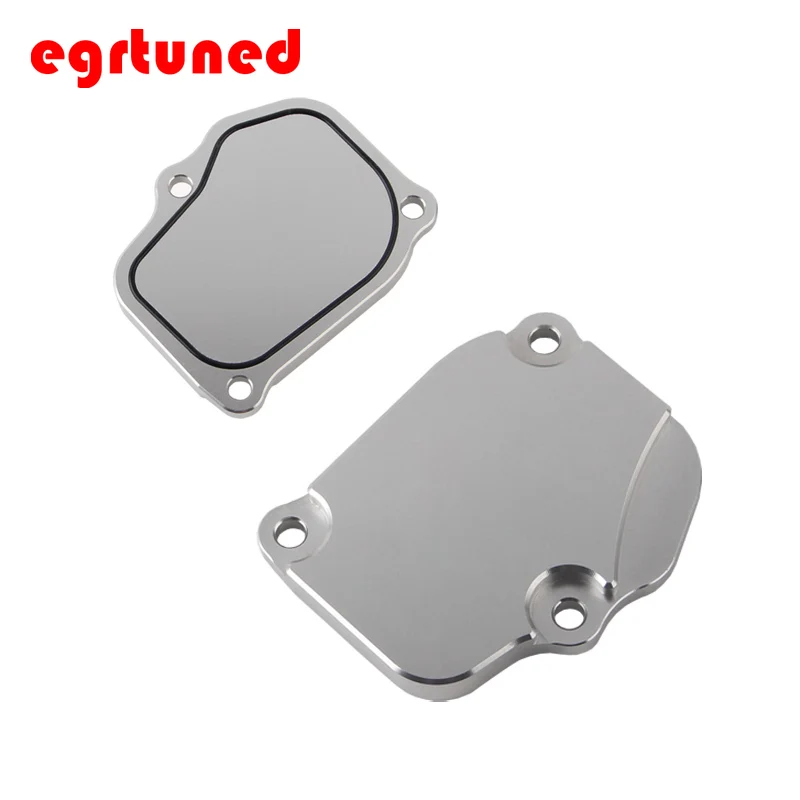 Car Modified Aluminum Alloy Timing Chain Tensioner Cover Plate Fit For Honda K20 K24 Engine