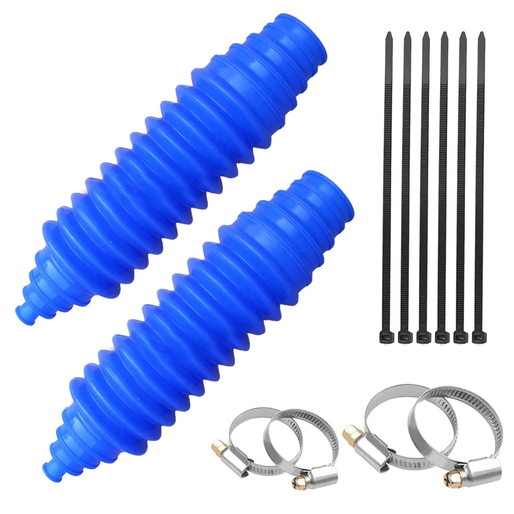 

2 Sets Universal Silicone CV Constant-velocity Dust Cover Joint Boot Drive Shaft Universal Strong Elasticity Cars Tools