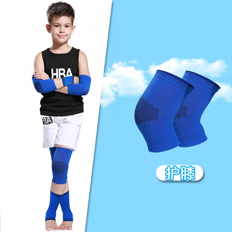 

Kids Sports Knee Pads Elbow Pads Wrist Guards Ankle Brace Boys Girls Knee Pads for Basketball Soccer Volleyball Sports 1 Pair