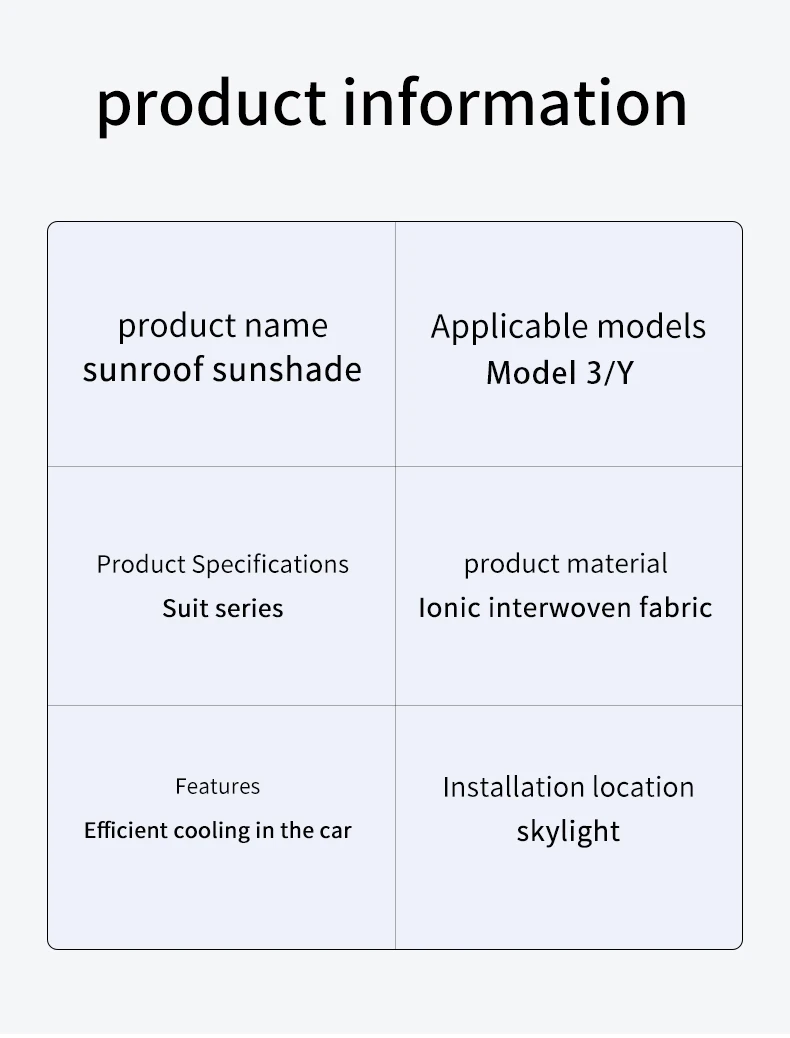 For tesla model 3 2019-2021 2022/model Y Glass roof Sunshade Front Rear Sunroof  Skylight Blind Shading Net sunroof sunshade custom plates