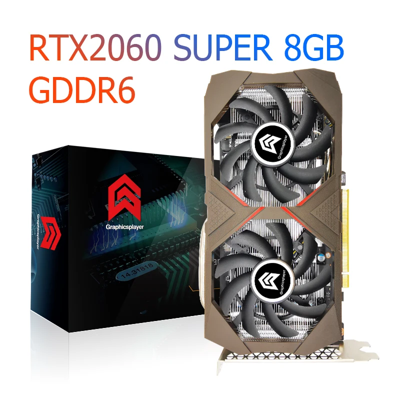 Scheda Grafica Da 8Gb Rtx2060 Scheda Video Per Computer Da Gioco Super Pc Rtx2060S Gddr6 Vga 256 Per Nvidia Refurbishedbit