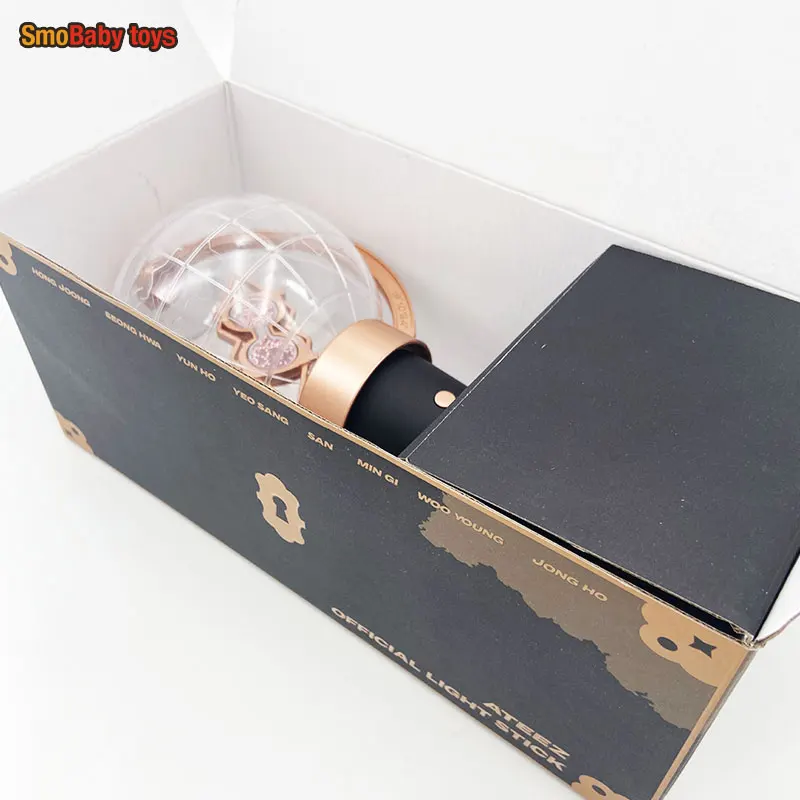 Original Kpop Ateezed Lightstick Korea Light Stick Globe Hand Lamp Concert Lamp Hiphop Party Flash Fluorescent Toys Fans Gift