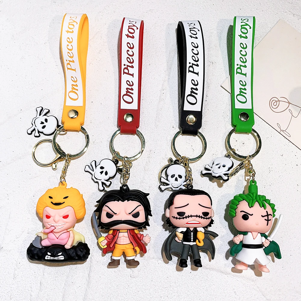 One Piece Keychains Anime Monkey D. Luffy Tony Chopper