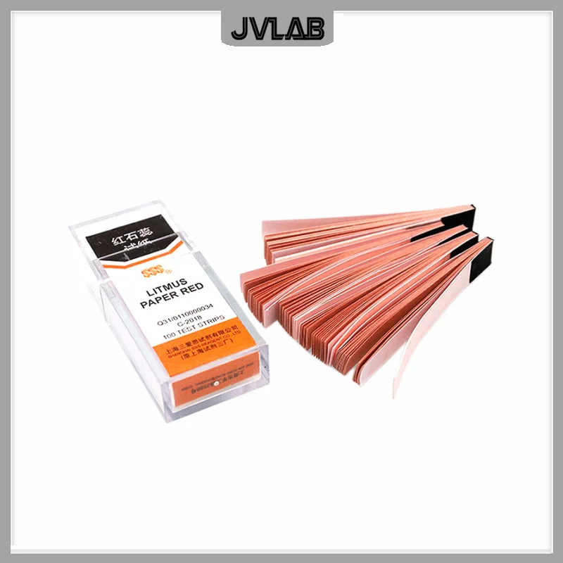 Litmus Paper Red (Blue/Neutral) Acid-base Test Paper For Chemical Laboratory Gas Acidity And Alkaline Detection 1000 Test Strips