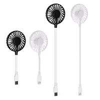 USB Fan 5V 1A Small Personal Fan Flexible Neck for Laptop or PC Multipurpose,Mini Portable Summer USB Fan  Bendable Cable 1