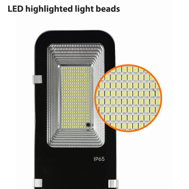 300led Split Solar Street Lights Waterproof Outdoor Garden House Remote Control for Outdoors Yard